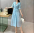 Summer Boho Short Sleeves Dresses
